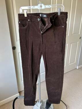 Kut from the Kloth Brown Corduroy Skinny Pants Size 8